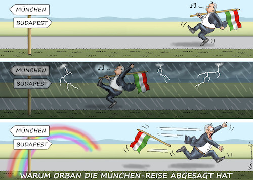 ORBAN KOMMT NICHT NACH MÜNCHEN