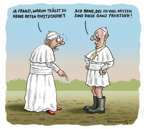 Papst trifft Papst