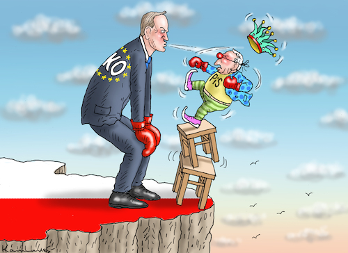 Cartoon: POLEN IST NOCH NICHT VERLOREN! (medium) by marian kamensky tagged polenwahlkampf,mit,kaczynski,donald,tusk,polenwahlkampf,mit,kaczynski,donald,tusk