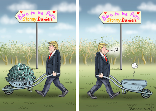 Porno Trump By Marian Kamensky Politics Cartoon Toonpool