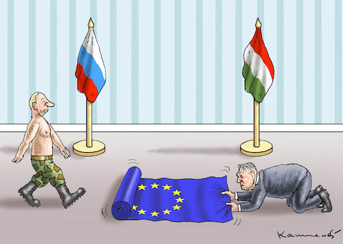 PUTIN BESUCHT ORBAN