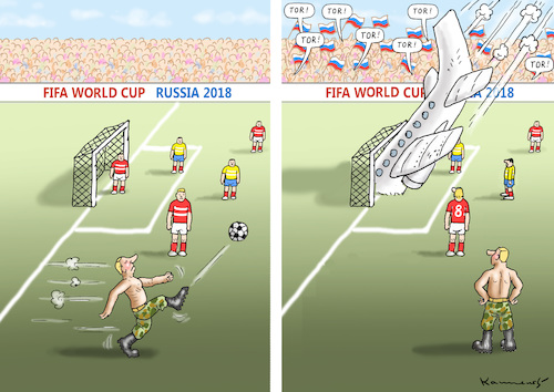 world cup funny cartoon