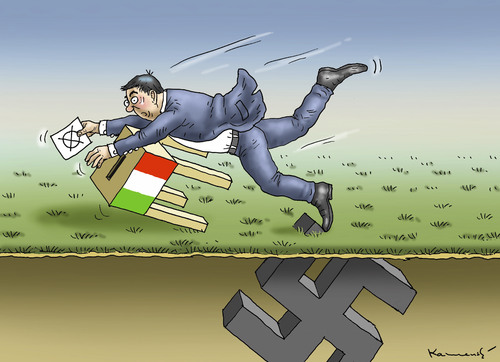 Cartoon: REFERENDUM VON MATTEO RENZI (medium) by marian kamensky tagged referendum,von,matteo,renzi,referendum,von,matteo,renzi