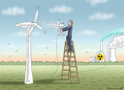 Cartoon: ROBERT AM WERK (medium) by marian kamensky tagged parteitag,der,grünen,parteitag,der,grünen