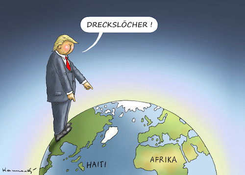 RÜPELDIPLOMAT TRUMP