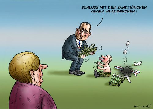 Cartoon: Sanktiönchen gegen Wladimirchen (medium) by marian kamensky tagged vitali,klitsccko,ukraine,janukowitsch,demokratie,gewalt,bürgerkrieg,timoschenko,helmut,schmidt,putinversteher,flugzeugunglück,flugzeugabschuss,donezk,vitali,klitsccko,ukraine,janukowitsch,demokratie,gewalt,bürgerkrieg,timoschenko,helmut,schmidt,putinversteher,flugzeugunglück,flugzeugabschuss,donezk