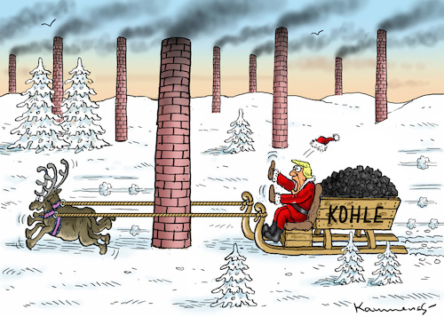 SANTA COAL TRUMP