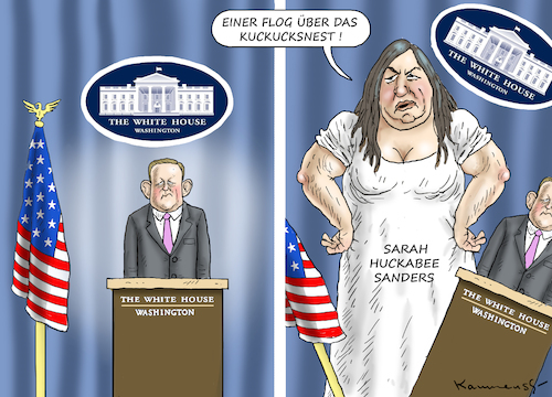 SARAH HUCKABEE SANDERS