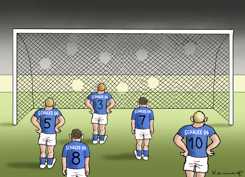 Cartoon: SCHALKE 04 - FC BAYERN (medium) by marian kamensky tagged merkel,seehofer,unionskrise,csu,cdu,flüchtlinge,kontrollzentren,für,salvini,defizit,plastiktütenverbot,groko,klimapaket,parteitag,merz,akk,söder,klimagipfel,madrid,lesbos,synodaler,weg,merkel,seehofer,unionskrise,csu,cdu,flüchtlinge,kontrollzentren,für,salvini,defizit,plastiktütenverbot,groko,klimapaket,parteitag,merz,akk,söder,klimagipfel,madrid,lesbos,synodaler,weg