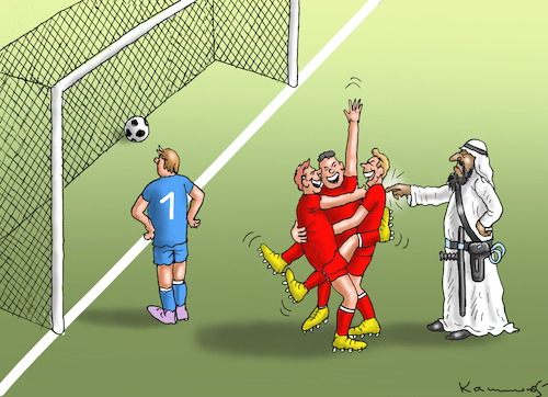 Cartoon: SITTENPOLIZEI (medium) by marian kamensky tagged kein,bier,in,katar,fifa,world,cup,2022,kein,bier,in,katar,fifa,world,cup,2022