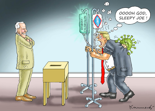 SLEEPY JOE AND TRUMP