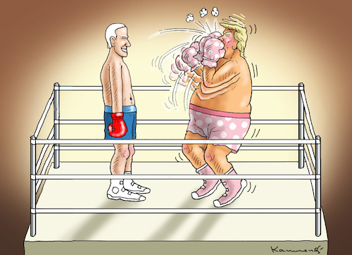 Cartoon: SLEEPY JOE VERSUS BURNING TRUMP (medium) by marian kamensky tagged selenskyj,ukraine,rüstungsgeld,trump,wahllampfhilfe,joe,biden,amtsenthebungsverfahren,impeachment,john,bolton,selenskyj,ukraine,rüstungsgeld,trump,wahllampfhilfe,joe,biden,amtsenthebungsverfahren,impeachment,john,bolton