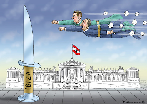 Cartoon: SUPERMANNDOPPELPACK (medium) by marian kamensky tagged kkk,monarchie,babis,strache,kurz,orban,kopftuchverbot,populismus,kazsynski,ungarn,pressefreiheit,juncker,soros,kaczinski,kkk,monarchie,babis,strache,kurz,orban,kopftuchverbot,populismus,kazsynski,ungarn,pressefreiheit,juncker,soros,kaczinski