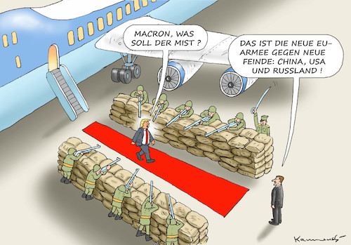 Cartoon: TRUMP BESUCHT MACRON (medium) by marian kamensky tagged obama,trump,präsidentenwahlen,usa,baba,vanga,republikaner,inauguration,demokraten,wikileaks,faschismus,jamal,khashoggi,macron,obama,trump,präsidentenwahlen,usa,baba,vanga,republikaner,inauguration,demokraten,wikileaks,faschismus,jamal,khashoggi,macron