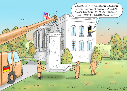 TRUMP WILL KEINE MAUER