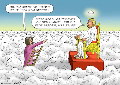 TRUMPGOTT UND NANCY PELOSI