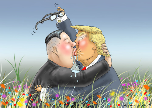 TRUMPKIM HABEN SICH VERLIEBT