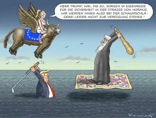 TRUMPS GOLFKRIEG UND DIE EU