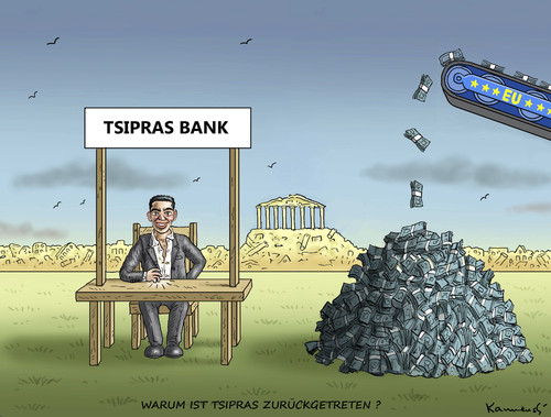 TSIPRAS RÜCKTRITTSGRUND