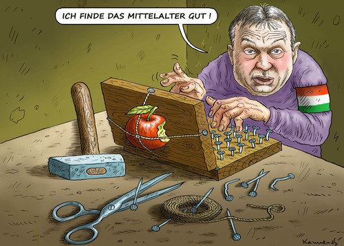 Cartoon: VIKTOR ORBAN (medium) by marian kamensky tagged viktor,orban,ungarn,internet,digital,pressefreiheit,nationalismus,viktor,orban,ungarn,internet,digital,pressefreiheit,nationalismus