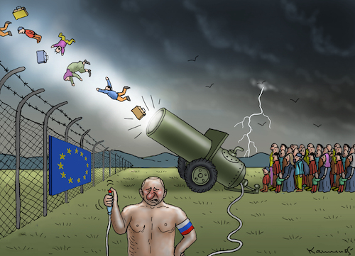 Cartoon: WAFFE MIGRATION (medium) by marian kamensky tagged putins,bescherung,ukraine,provokation,swift,olaf,scholz,cum,ex,nato,osterweiterungeinberufung,panzerlieferant,putins,bescherung,ukraine,provokation,swift,olaf,scholz,cum,ex,nato,osterweiterungeinberufung,panzerlieferant