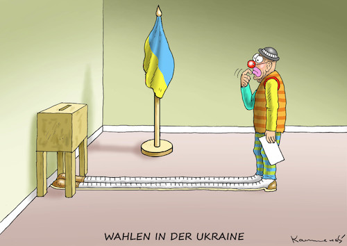 Cartoon: WAHLEN IN DER UKRAINE (medium) by marian kamensky tagged venezuela,maduro,trump,putin,revolution,oil,industry,socialism,wahlen,in,der,ukraine,venezuela,maduro,trump,putin,revolution,oil,industry,socialism,wahlen,in,der,ukraine