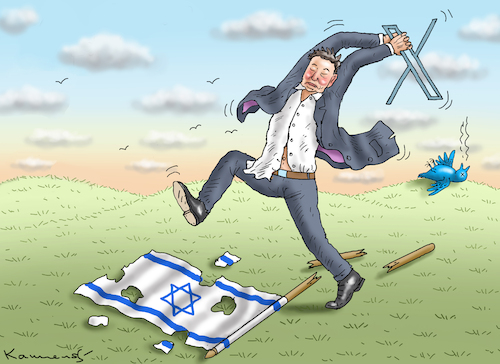 Cartoon: WAHNSINNIGER MUSK (medium) by marian kamensky tagged hamas,greift,israel,an,happy,halloween,wahnsinniger,musk,hamas,greift,israel,an,happy,halloween,wahnsinniger,musk