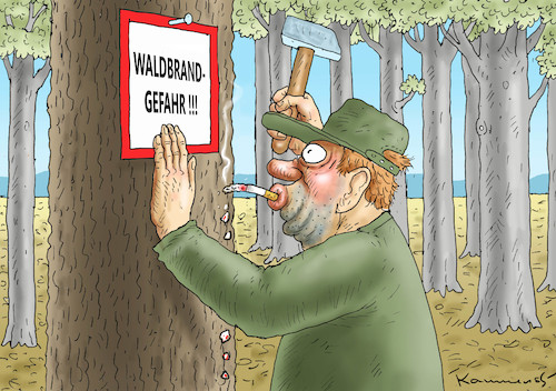 Cartoon: WALDBRANDGEFAHR (medium) by marian kamensky tagged 380,eingestellt,airbus,eu,lufthansa,flugzeugbau,waldbrandgefahr,dürre,380,eingestellt,airbus,eu,lufthansa,flugzeugbau,waldbrandgefahr,dürre