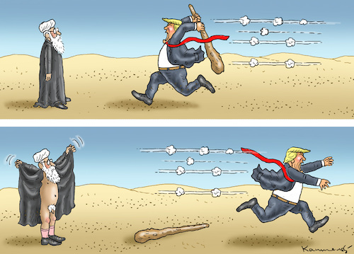 Cartoon: WARUM TRUMP DEN ANGRIFF GESTOPPT (medium) by marian kamensky tagged obama,trump,präsidentenwahlen,usa,baba,vanga,republikaner,inauguration,demokraten,kim,jong,un,wikileaks,faschismus,singarur,nato,summit,ruhani,iran,atomabkommen,pompeo,merkel,obama,trump,präsidentenwahlen,usa,baba,vanga,republikaner,inauguration,demokraten,kim,jong,un,wikileaks,faschismus,singarur,nato,summit,ruhani,iran,atomabkommen,pompeo,merkel