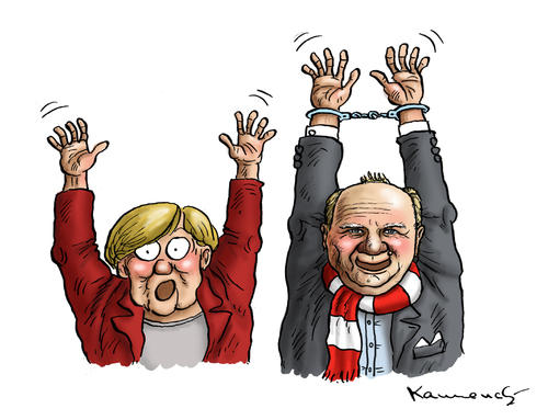 Cartoon: We are the Champions (medium) by marian kamensky tagged championslegue,london,fussball,merkel,hoeness,bayern,münchen,borusia,dortmund,championslegue,london,fussball,merkel,hoeness,bayern,münchen,borusia,dortmund