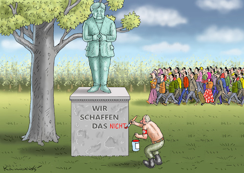 Cartoon: WIR SCHAFFEN DAS NICHT (medium) by marian kamensky tagged schlafantreiber,chrupalla,afd,migration,putin,schlafantreiber,chrupalla,afd,migration,putin