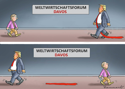 ZWEI FREUNDE IN DAVOS