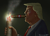 Cartoon: AMERIKANISCHE VERFASSUNG (small) by marian kamensky tagged trump,und,der,hurrikan,milton,us,wahlen,jeff,bezos,dreht,durch,the,washington,post,musk,tesla,amerikanische,verfassung