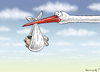 Cartoon: BÖSES KIND (small) by marian kamensky tagged beate,von,storch,islamophobie,afd