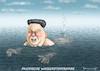 Cartoon: DIE ZERSTÖRUNG DES PAZIFIKS (small) by marian kamensky tagged obama,trump,präsidentenwahlen,usa,baba,vanga,republikaner,inauguration,demokraten,kim,jong,un,wikileaks,faschismus