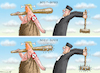 Cartoon: EVOLUTION (small) by marian kamensky tagged musk,trump,zuckerberg,bezos,felon,and,elon,in,panama,zölle,diktator,selenskyj,putin,ukraine,usa