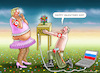 Cartoon: HAPPY VALENTINES DAY! (small) by marian kamensky tagged happy,valentines,day,trump,putin