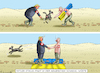 Cartoon: HITLER-STALIN-PAKT (small) by marian kamensky tagged musk,trump,zuckerberg,bezos,felon,and,elon,in,panama,putin,ukraine,zölle