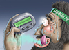 Cartoon: JUNGFRAUENGEILE HISBOLLAH (small) by marian kamensky tagged jungfrauengeile,hisbollah,pager,mossad,hamas