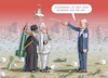 Cartoon: NETANYAHU IST SAUER (small) by marian kamensky tagged hisbollah,sucht,einen,neuen,chef,iran,guterres,israel