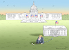 Cartoon: THE REAL TRUMP (small) by marian kamensky tagged obama trump präsidentenwahlen usa baba vanga republikaner inauguration demokraten wikileaks faschismus