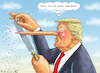 Cartoon: TRUMPS VORKEHRUNGSMAßNAHME (small) by marian kamensky tagged tv,duell,harris,vs,trump,abc,börse,nach,dem