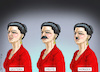 Cartoon: WAGENKNECHT (small) by marian kamensky tagged wagenknecht,bsw,afd