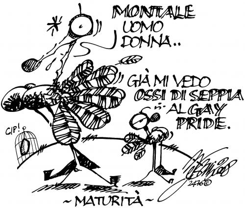 Maturita By Andrea Bersani | Philosophy Cartoon | TOONPOOL