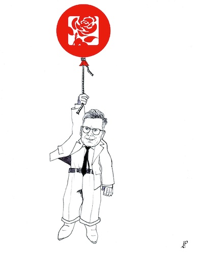 Cartoon: Keir Starmer (medium) by paolo lombardi tagged starmer,elections,labour,left,gb