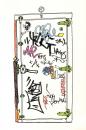 Cartoon: door (small) by etsuko tagged door,writers