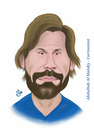 Cartoon: andrea pirlo (small) by abdullah tagged pirlo,italy,juve,juventus,milan,inter,serie