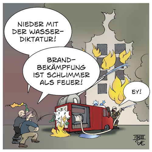 Brandanschlag auf Feuerwehr