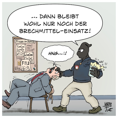 Brechmittel Einsatz By Timo Essner Politics Cartoon Toonpool 