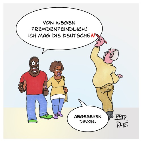 Cartoon: Deutsche Leit-Korrektur (medium) by Timo Essner tagged einwanderung,ausländer,intergration,deutsche,kultur,leitkultur,korrekturen,schulmeister,lehrmeister,lehrer,sprache,grammatik,korrektoritis,einwanderungsdebatte,internet,kommentare,hasskommentare,social,media,soziale,medien,rechtschreibung,deutschland,cartoon,timo,essner,einwanderung,ausländer,intergration,deutsche,kultur,leitkultur,korrekturen,schulmeister,lehrmeister,lehrer,sprache,grammatik,korrektoritis,einwanderungsdebatte,internet,kommentare,hasskommentare,social,media,soziale,medien,rechtschreibung,deutschland,cartoon,timo,essner